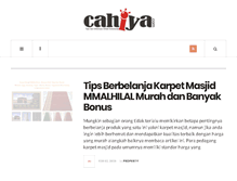 Tablet Screenshot of cahiya.com